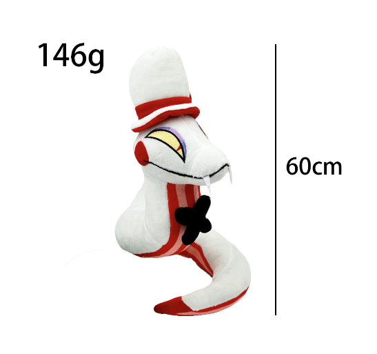 Hazbin Hotel Plush Helluva Boss Vaggie Alastor The Circus Fat Nuggets Dolls & Stuffed Toys Kid Gift Home Decor Toys for Boys Girls M22