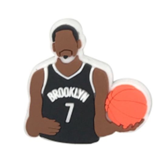 Cute Curry Basketball Jibbitz Kobe Shoe Charms Lakers Bryant Jibitz Croc Charm NBA Croc Jibbits Pin for Men Shoes Accessories Decoration B3