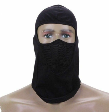 Motorcycle Bonit Balaclava Head Cover Mask Full Face Head