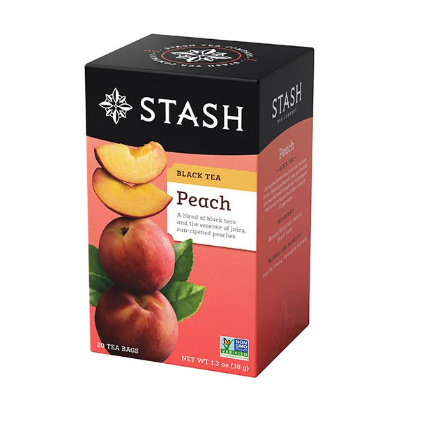 Stash Tea Peach Black Tea 20 Tea bags