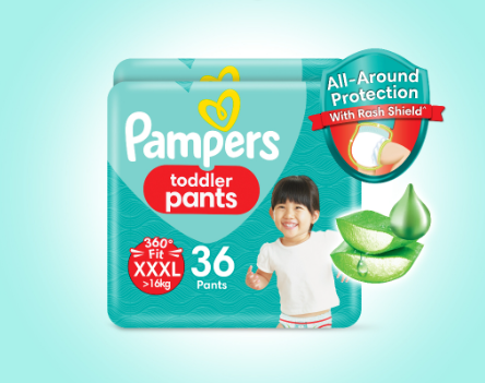Pampers Baby Dry Pants Diapers XXXL 36s x 2 packs (72 pcs) - >16kg