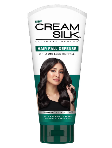 Cream Silk Hair Reborn Conditioner Hairfall Defense With Break Shield Complex 350ml