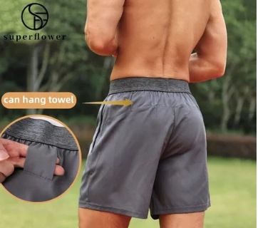 Superflower Men's Soft Quick-Drying Lightweight Athletic Shorts with Pockets for Running Outdoor Workout Basketball