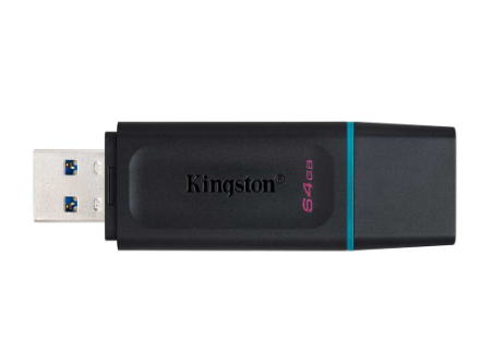 Kingston DataTraveler Exodia 64GB USB 3.2 Gen 1 USB Flash Drive (DTX/64GB)