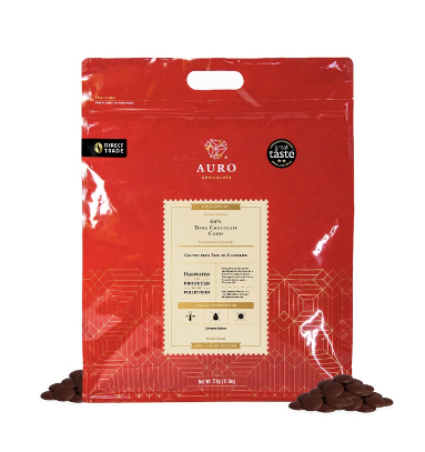 Auro Chocolate 64% Dark Chocolate Coins 5kg