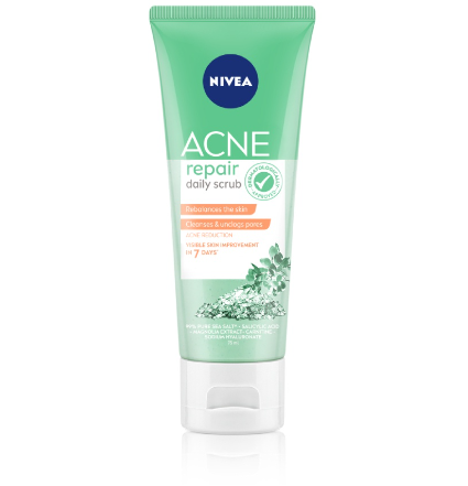 Nivea Acne Repair Daily Scrub 75ml