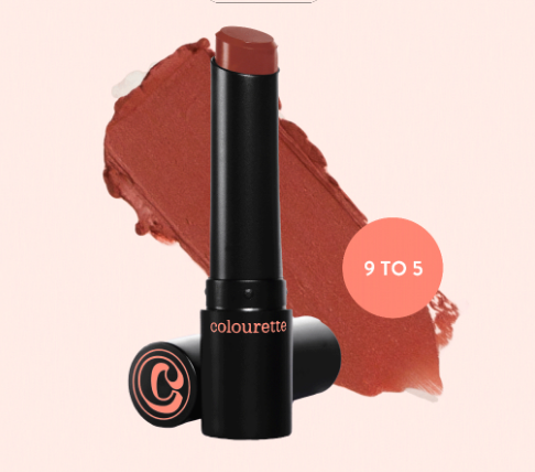 Colourette Easy Matte in 9 To 5 [lipstick, matte lip stick, makeup, cosmetics]