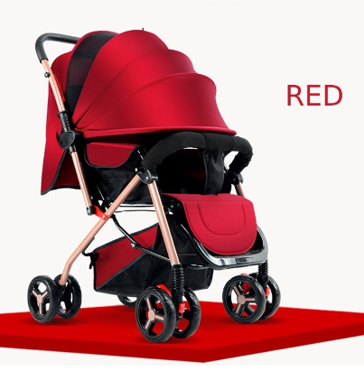 Baby Infant Stroller Reversible Handle Recline Adjustable Back Rest Fit for New Born up to 36 months