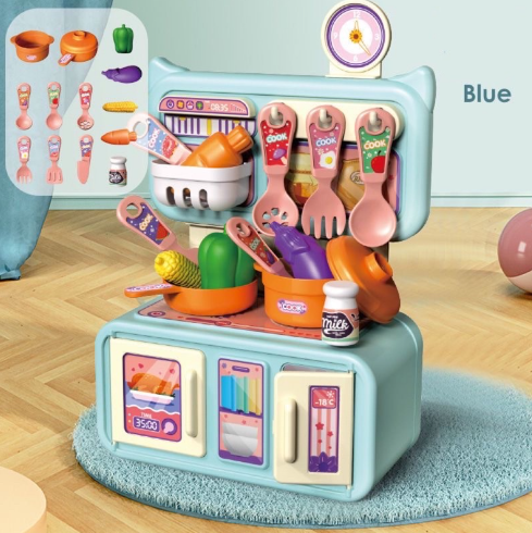 MINI KITCHEN TOY Cooking Set Toys TOYS FOR GIRLS Play and Pretend toys CHEF TOYS Assemble Toy