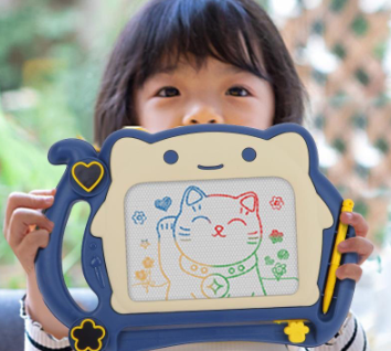 Baby Color Magnetic Drawing Board Children's Magnetic Force Drawing Board Doodle Board Toys