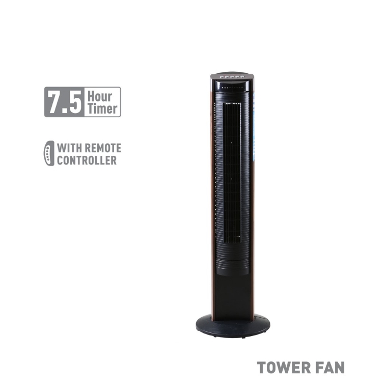 Hanabishi Tower Fan HTOWF1300 | Adjustable Powerful Air Cooling Electric Fan 3 Speed