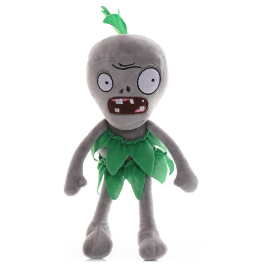 30CM Plants vs Zombies Plush Doll Peashooter SplitPea Clown Zombie Figures Soft Stuffed Toys Kids Halloween Gift Z27