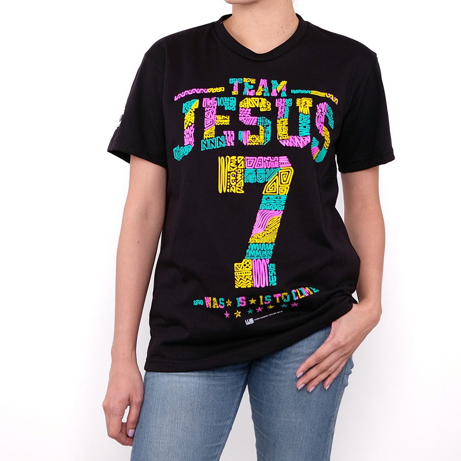Worship Generation Team Jesus 2023 Hand Drawn Black T-Shirt For Men And Women