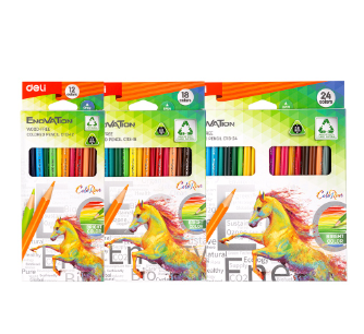 Deli C113-12/18/24 Colored Pencil 12/18/24 Colors