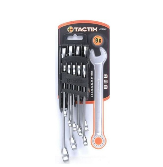 Tactix ME370501 Wrench Set Combination Set
