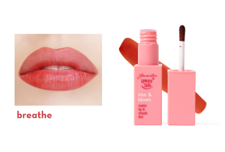 Happy Skin Kiss & Bloom Water Lip & Cheek Tint in Breathe