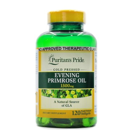 Puritans Pride Evening Primrose Oil 1300MG 120 Softgels