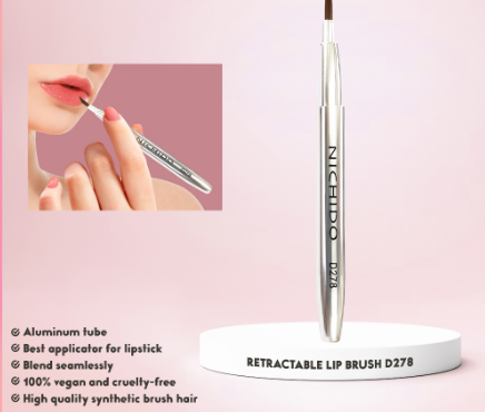 NICHIDO Retractable Lip Brush D278