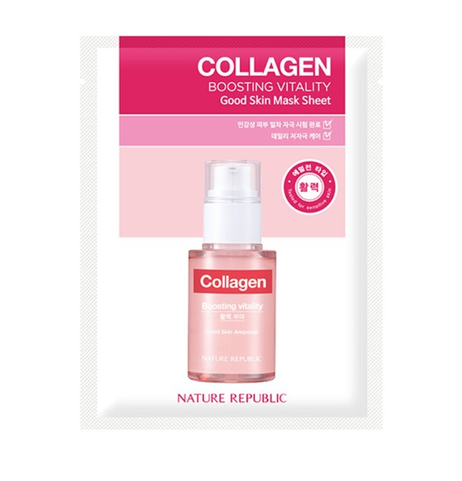 Nature Republic Good Skin Collagen Mask Sheet 1+1