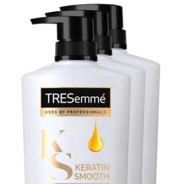 Tresemmé Anti-Frizz Conditioner Keratin Smooth for Frizzy Hair 620ml (Bundle of 3)