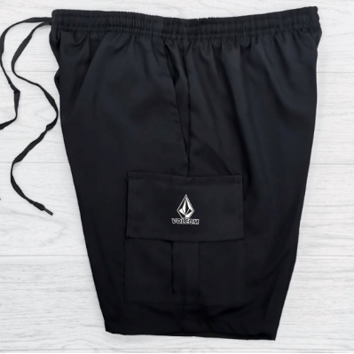 Taslan 4 Pocket Plain Cargo Short with Prints-Skate Board Brands-ALBUM