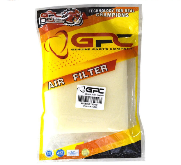 GPC CT100  CT100B  CT125 Kawasaki-Bajaj Air Filter  Air Cleaner Element