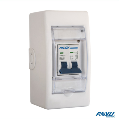 Royu 32A Mini Safety Breaker with Cover & Outlet