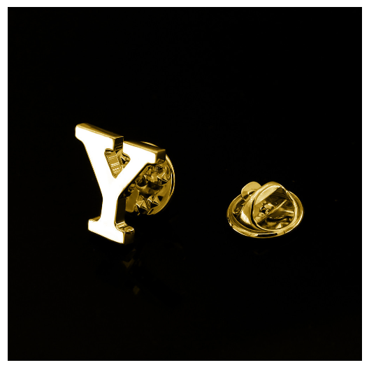 Fashion A-Z Alphabet Brooch Women Men Badges Gold Color Initial Letter Brooches Metal Pins Accessories Jewelry Gift Y
