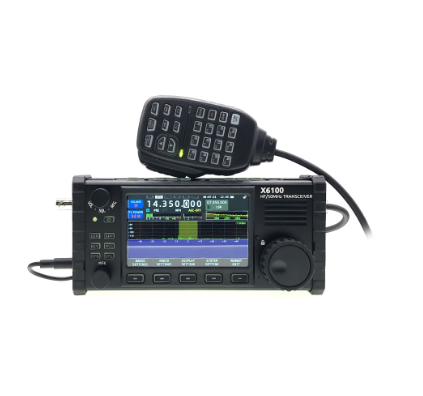 Xiegu X6100 50MHz HF Transceiver All Mode Transceiver Portable SDR Shortwave Transceiver with Antenna Tuner