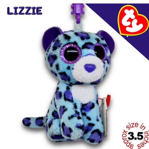 TY Key Clips-Chains Bag Charm Hanging Plushie Stuffed Toy Collection TYCC15