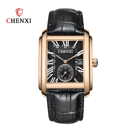 CHENXI 8216 Brand Men's Watch Top Brand Luxury Waterproof Watch Men's Calendar Quartz Leather strap watches M2