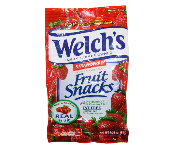 Welch's Fruit Snacks Strawberry 64g