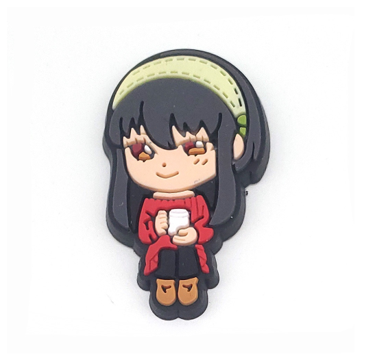 Cute Spy Family Jibitz for Croc Pin Anya Yor Forger Jibbits Charm Anime Jibits Crocks Men Shoe Charms Shoes Accessories Decoration G15