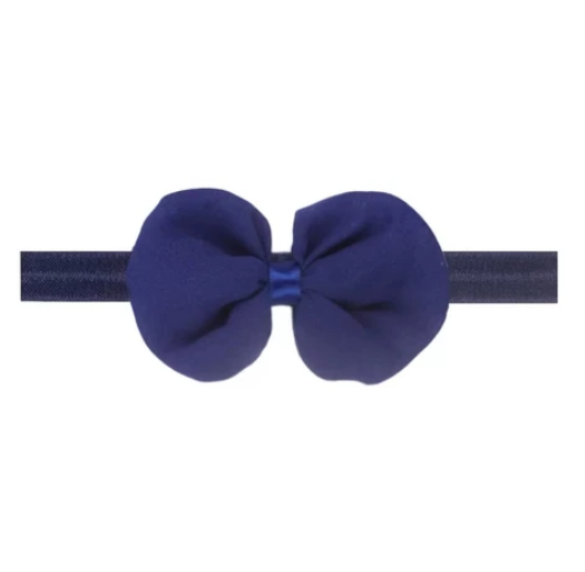 Baby Bowknot Hairband Girls Elastic Hairband Newborn Photography Headband Hair Acessories H10
