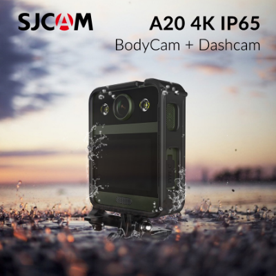 SJCAM A20 Body Cam | Wearable Multi Purpose Camera