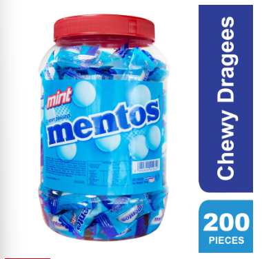 Mentos Mint 200s - 1 jar