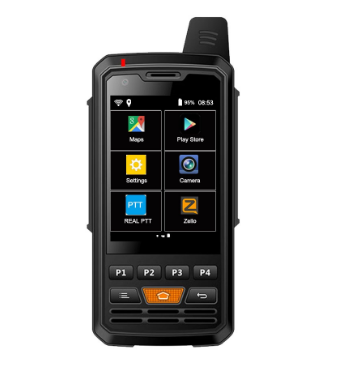 UNIWA F50 4G Network Radio 4G-P3 4000mAh Android 6.0 Smart phone POC Radio LTE/WCDMA/GSM Walkie Talkie Work Real-PTT Zello
