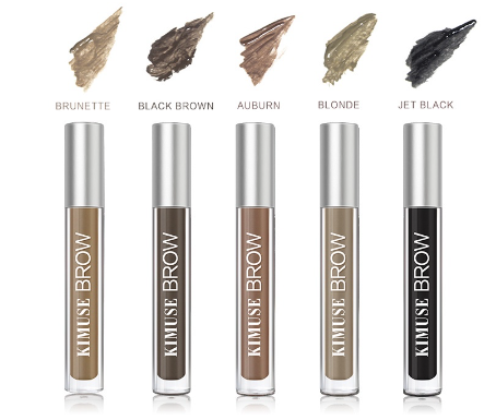KIMUSE BROW Waterproof Long-lasting Eyebrow Gel Durable Makeup 5 Colors