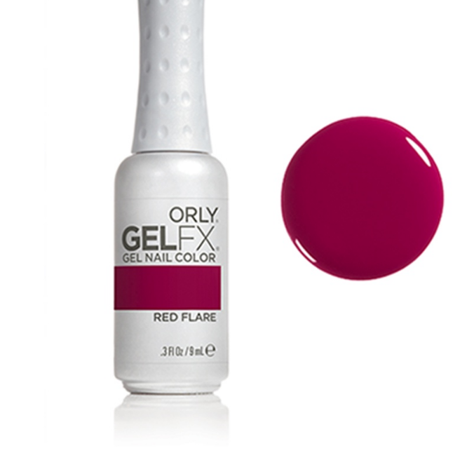 Orly Gel Fx Color Red Flare 9ml