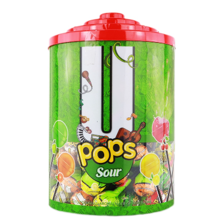 Durukan U Pops Sour Lollipops 60pcs