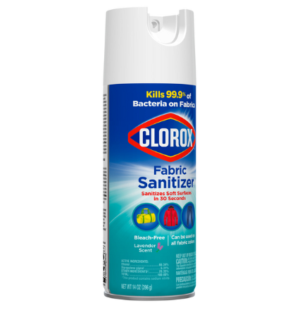 Clorox Fabric Sanitizer Lavender Scent 396g