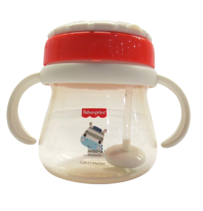 Fisher Price Training Cup 2 Handle Sport Sipper w/weighted Straw