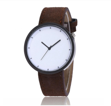 Korean Simple Casual Frosted Belt Watch Harajuku Mori Series Men's Watch Women's Quartz Student Couple Watch f4