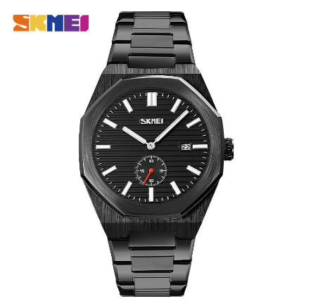 Skmei Watch for Men Casual Quartz Men Watches Top Brand Luxury Stainless Steel Strap Date Time Waterproof Wristwatch Clock 9262 M2