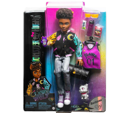 Monster High Clawd Wolf Doll With Pet And Accessories