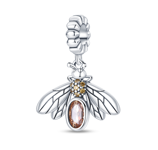 S925 Silver Pandora Same Design Colorful Spring Garden Series Suitable for Original Bracelet s19