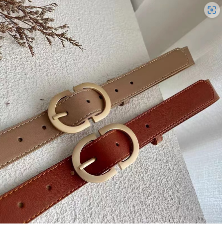 URBAN PIPE Belt For woman Fashion Women Vintage Metal Pu Leather Round Buckle Waist Belt jewelry 756