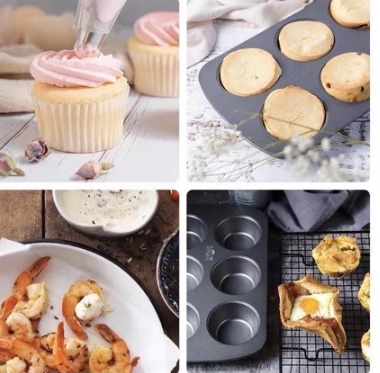 Baking Tray Cupcakes and Muffin Tray Mold