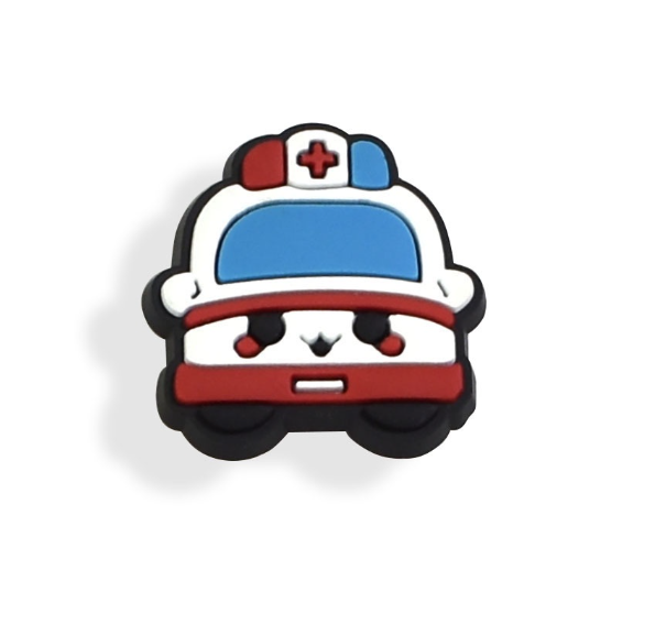 Cartoon Mask Ambulance Jibbits Medical Dentist Jibitz Croc Charm Teeth Stethoscope Jibits Crocs for Women Shoes Accessories 33