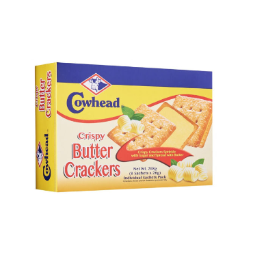 Cowhead Crispy Butter Crackers 208g